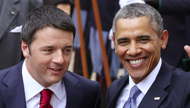 Obama: “Il governo Renzi è sulla strada giusta”. Usa sostengono Italia per crisi in Libia